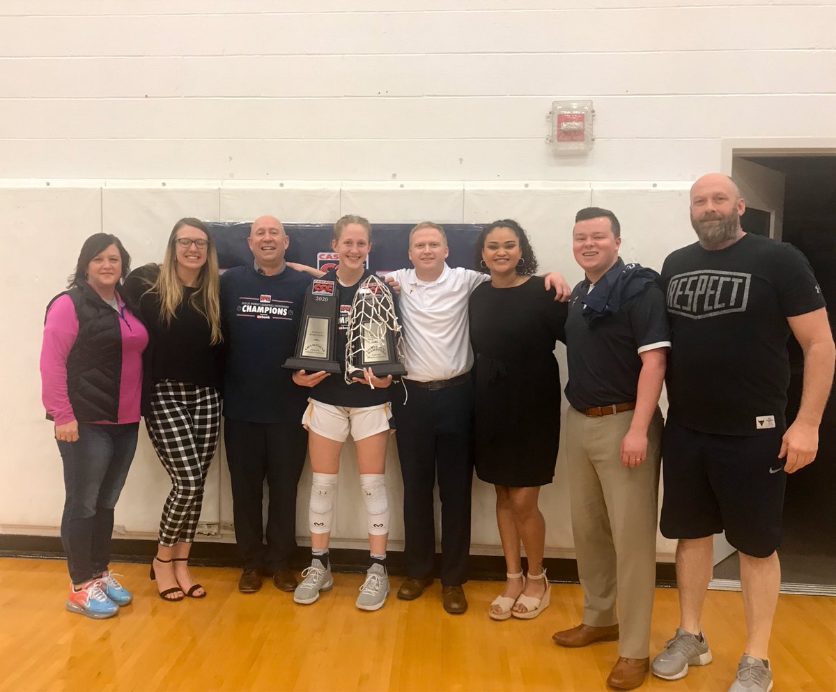 shanaydotson's tweet photo. We makin history baby. CCC Tourney Champs 💙 https://t.co/kg4akwfP3P