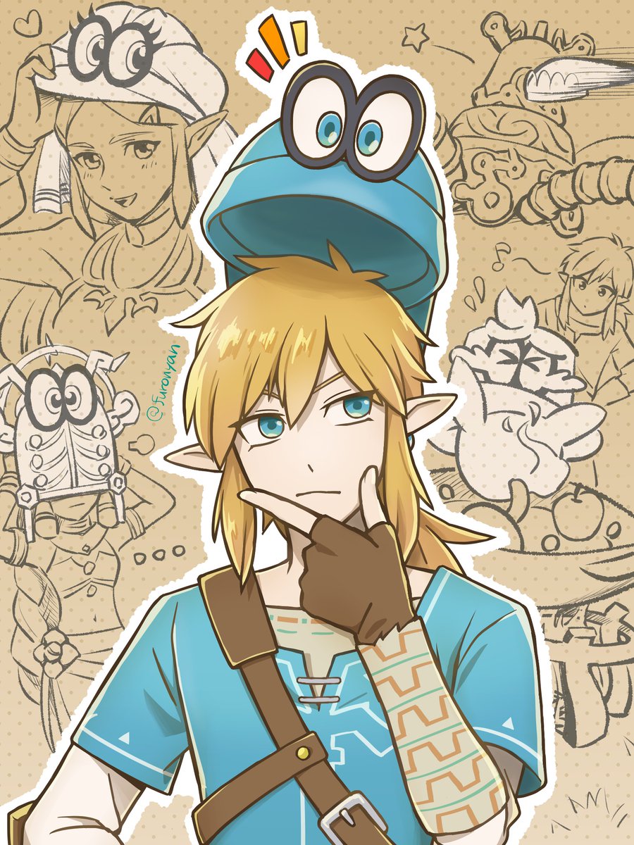 🎊㊗ブレスオブザワイルド3周年おめでとうございます！🎉 帽子もない