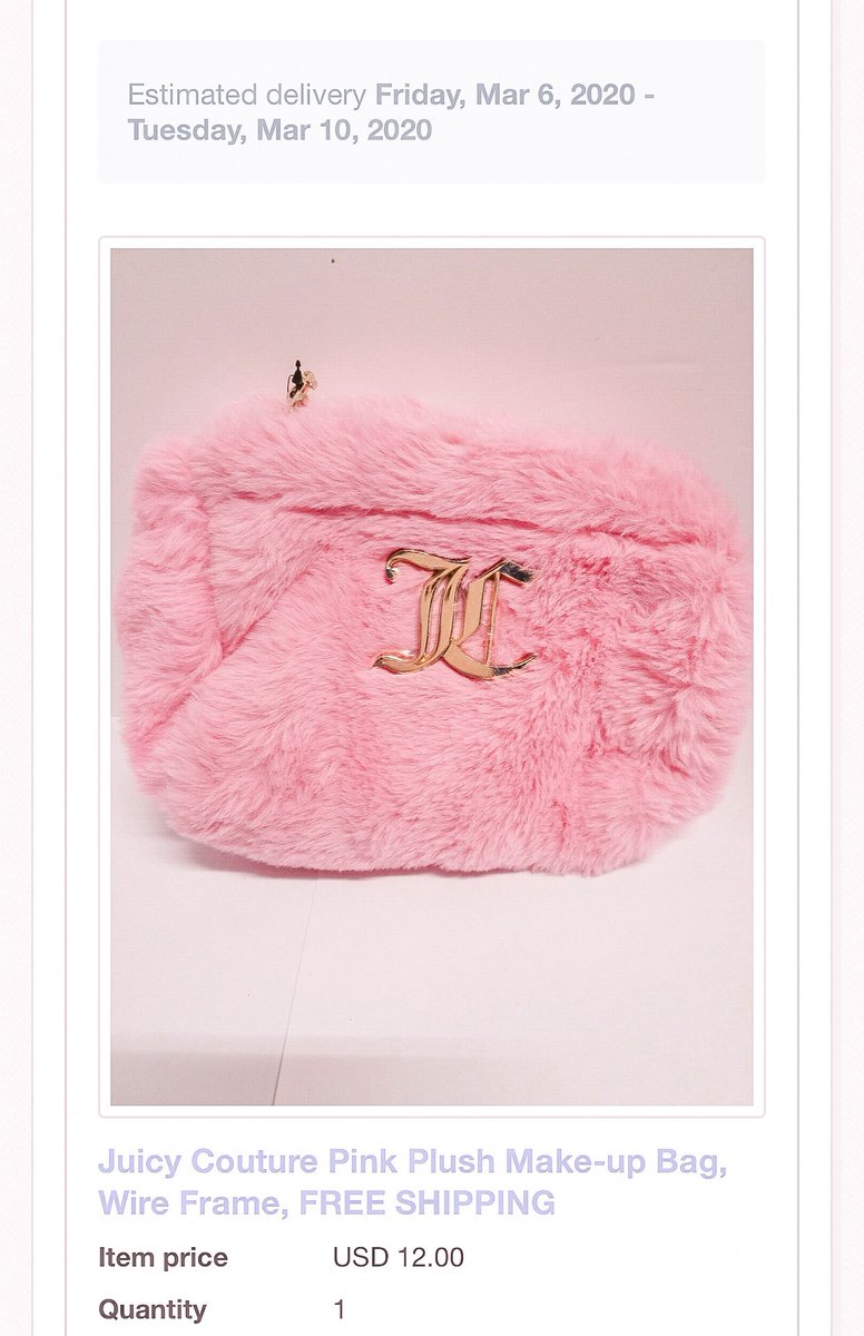 ambersadoration's tweet photo. Hi so just ordered this gorgeous pink fur faux cosmetic bag and now I can’t stop dreaming about @juicycouture 💗💕💕☺️👸🏻🎀🧁👏🏼👏🏼👏🏼🧁👏🏼 #juicy #juicycouture #pinkfeed #glam #PINK&amp;GLAM #mypinkfairytale #mypink #pinkacholic #glamourous #tuesday https://t.co/Clajo5ovXV