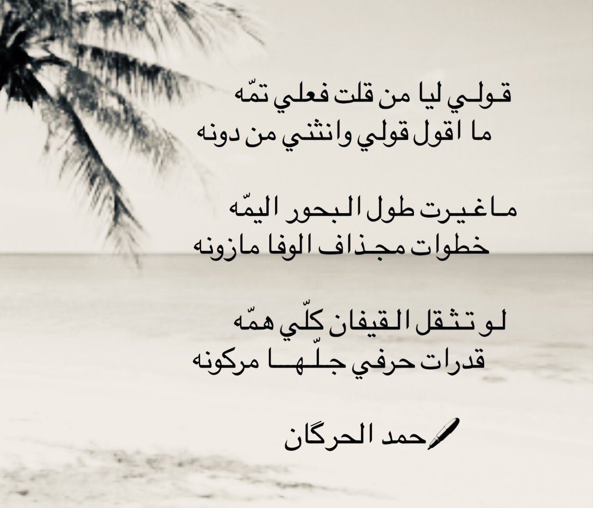 قولي ليا من قلـت فعـلي تمّه                              ما قول قولي وانثني من ذونه