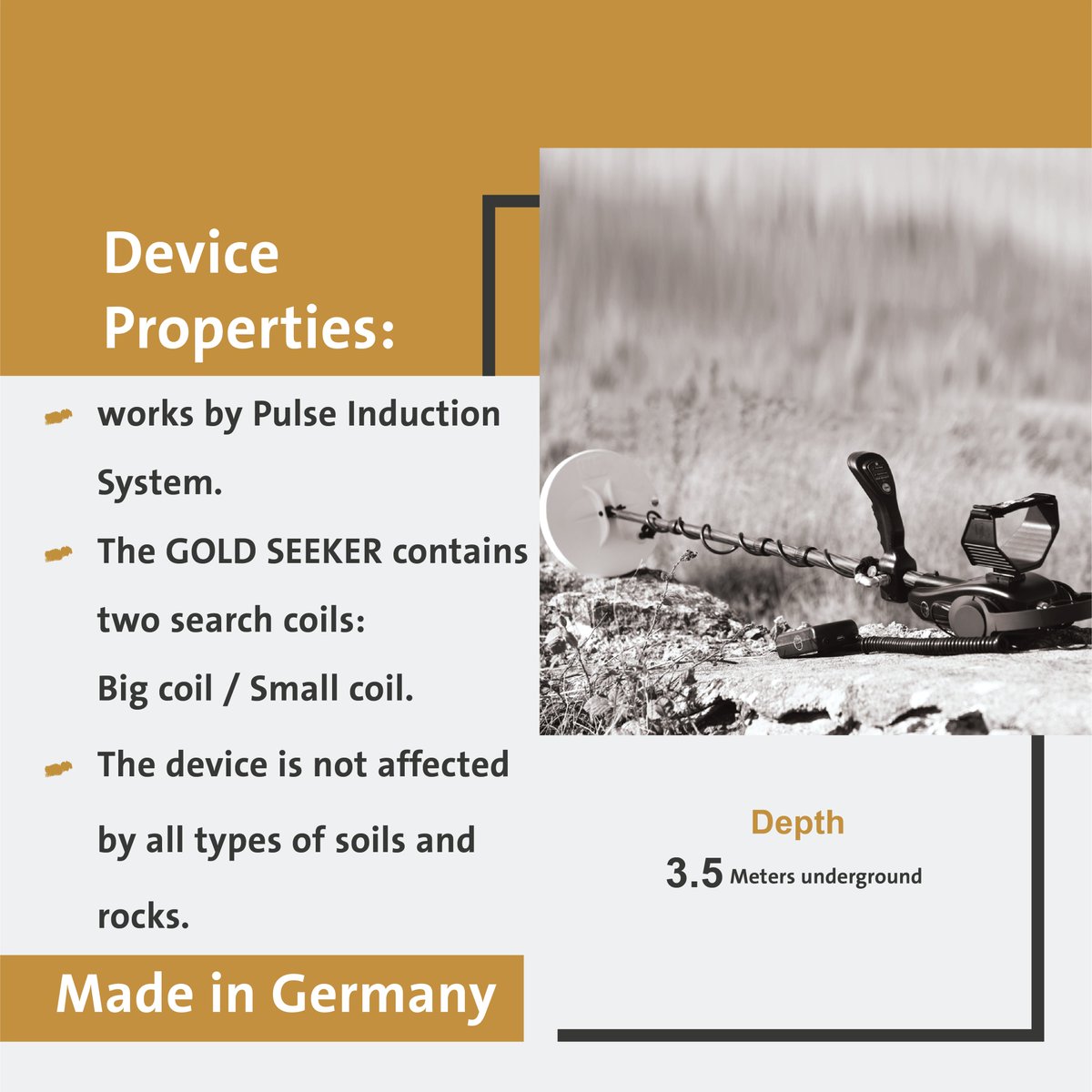UIGDETECTORS's tweet photo. what is #metal_detector?
#Metal_detectors are useful for finding metal inclusions hidden within objects, or #metal objects buried underground.
#uigdetectors who is serving in the field of #Gold_Metal_Detectors
#goldseeker
visit: https://t.co/a67uAxXfNc https://t.co/6lb7N2SXQF
