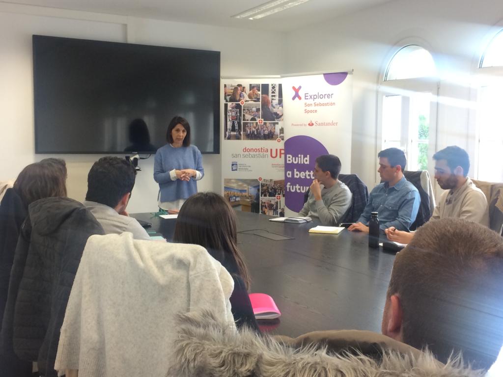 ✅Ayer arrancamos en nuestra sede de @FomentoSS el programa de #emprendimiento @Explorerlab para apoyar a jóvenes con #proyectos #emprendedores  que quieren aportar soluciones a retos globales #innovación #sostenibilidad #Donostia #SanSebastián