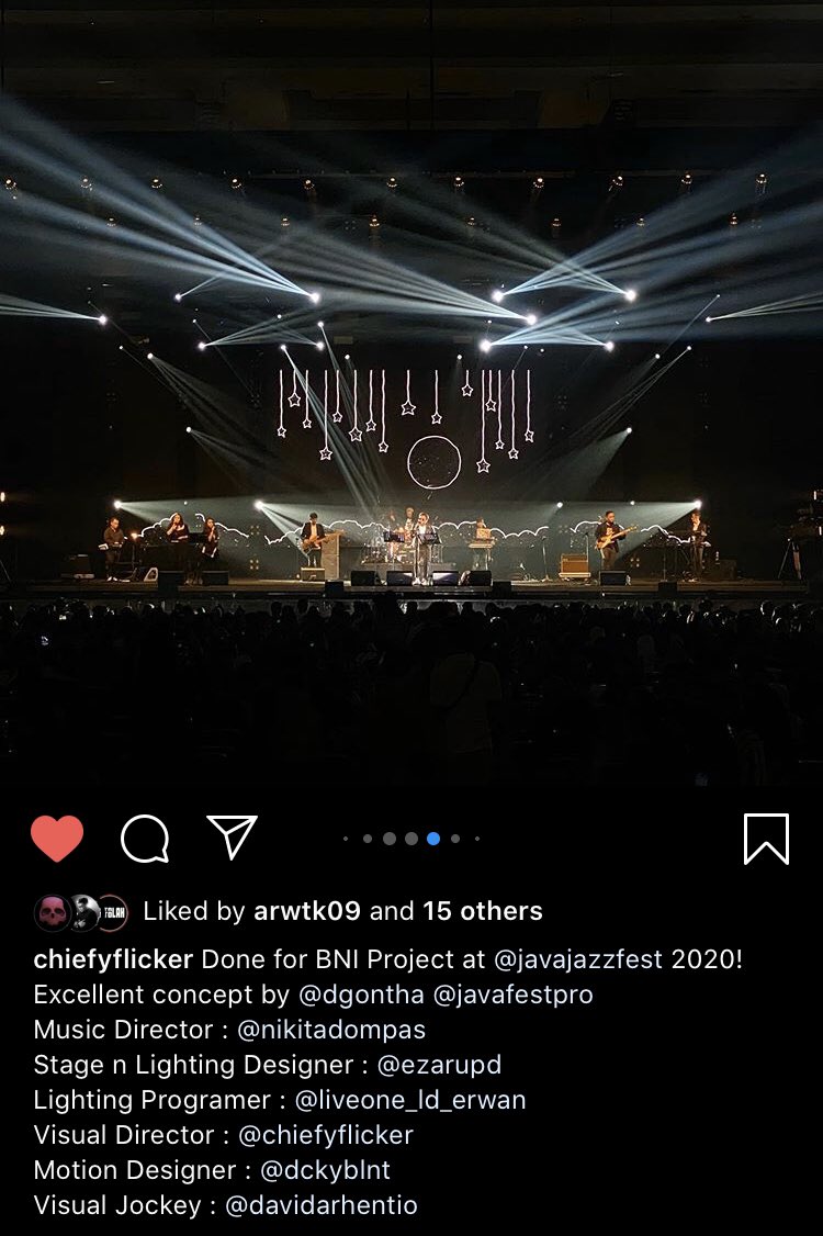 davidarhentio's tweet photo. Nicely done, thankyou for your attention at International JavaJazz 2020 main stage, we love you 🙌🏻 #javajazz2020 https://t.co/sAmMoOu9RS