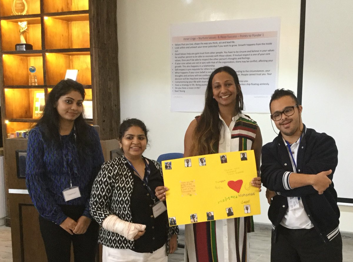 TransworldTweet's tweet photo. Our step towards #Diversity & #Inclusion of People with Determination - #TransworldCR team initiated an internship program for 7 students of #IntegreatCenter for Special Needs, where they worked in various departments. We wish them success in their future.
#TransLife #TranServe https://t.co/wThuWzn4Fm