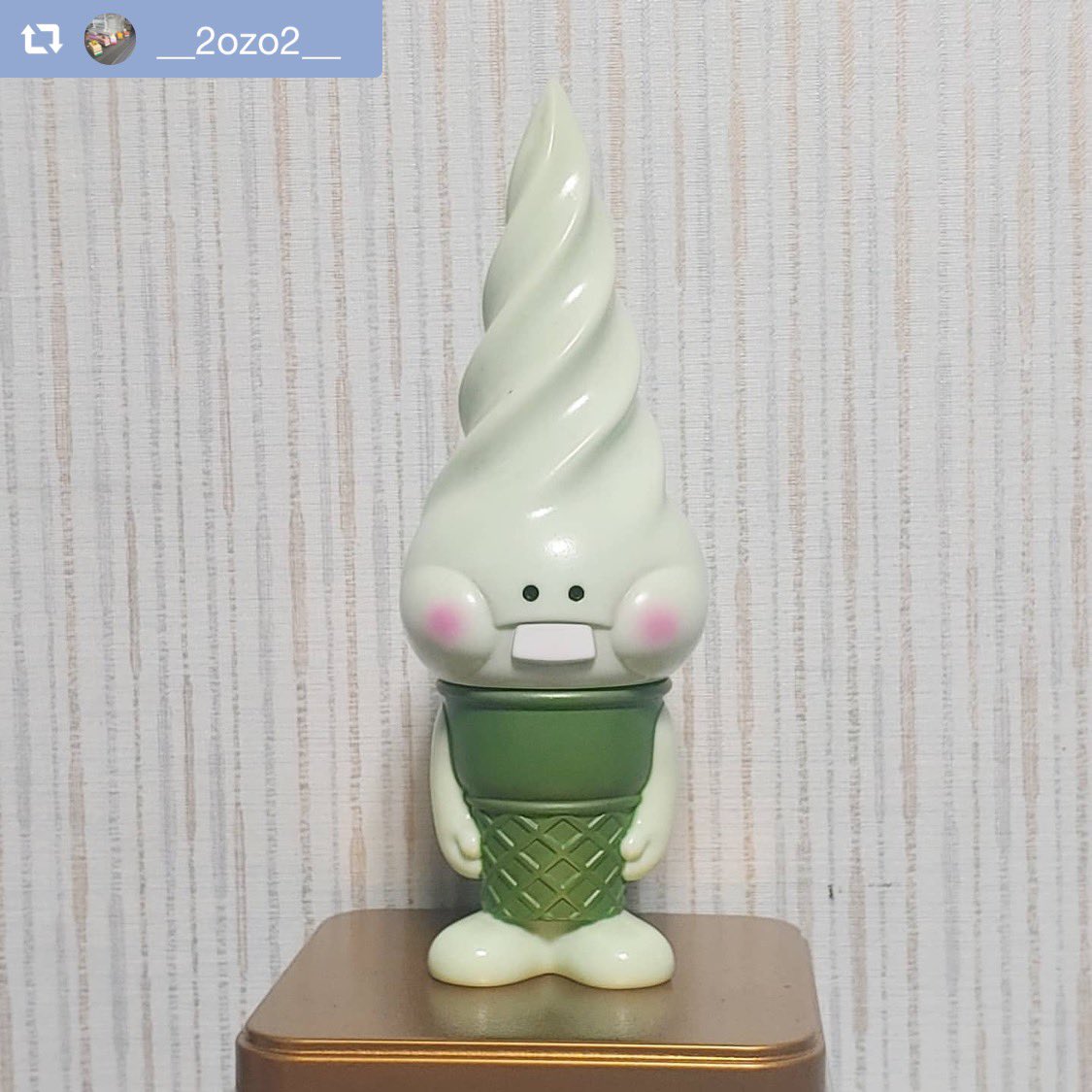 harikenjp's tweet photo. #repost @__2ozo2__
HARIKEN
"SOFT ROLL"
2020.03.03(TUE)

Green매니아 HARIKEN작가님의 소프트롤 소프비 입니다😁💚
.
Artist : @harikenjp
.
#2oz #2ozdrawing #doodle #drawing #sketch #watercolor #arttoy #sofubi #hariken #softroll #green https://t.co/Iqo5C2cSsE