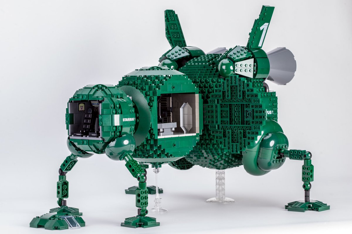 bobvintagebrick's tweet photo. Red Dwarf Starbug LEGO idea  https://t.co/LfQWt59Me6 just 10,000 supporters and it could become an official LEGO set! Please click the link above and click ‘support’ (it’s completely free to support) Thank you. In full partnership with @MinifigsMe https://t.co/QLyxydlQwH