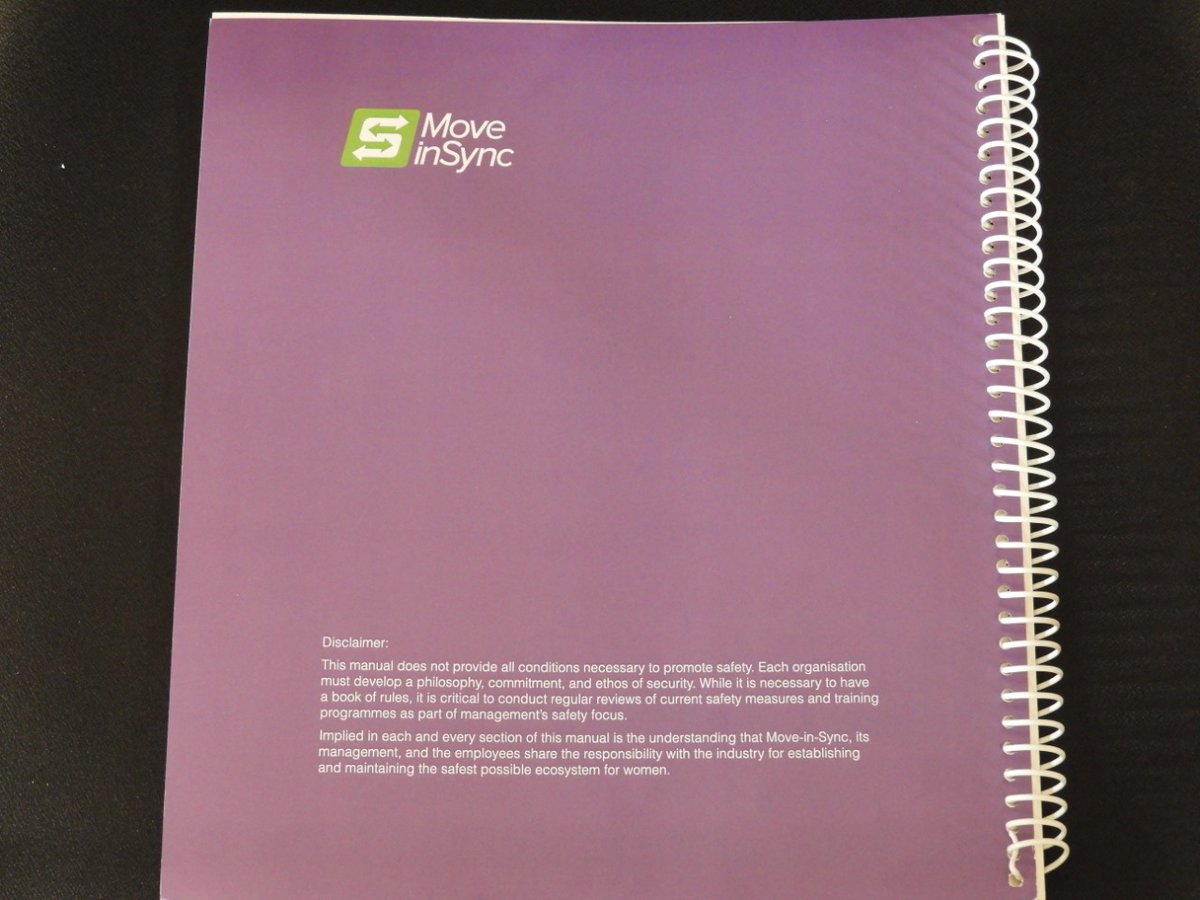 MitraJyothi's tweet photo. “Safety Handbook for Women” by #MoveInSync is now available in braille format, #CISCO team supported the production through volunteering at Mitra Jyothi Braille Press!#MITRAJYOTHI #ngo #eyeway #csr #braille #womensafetyhandbook #visuallyimpaired #femaleemployees #womenpassengers https://t.co/kpV20156Ui