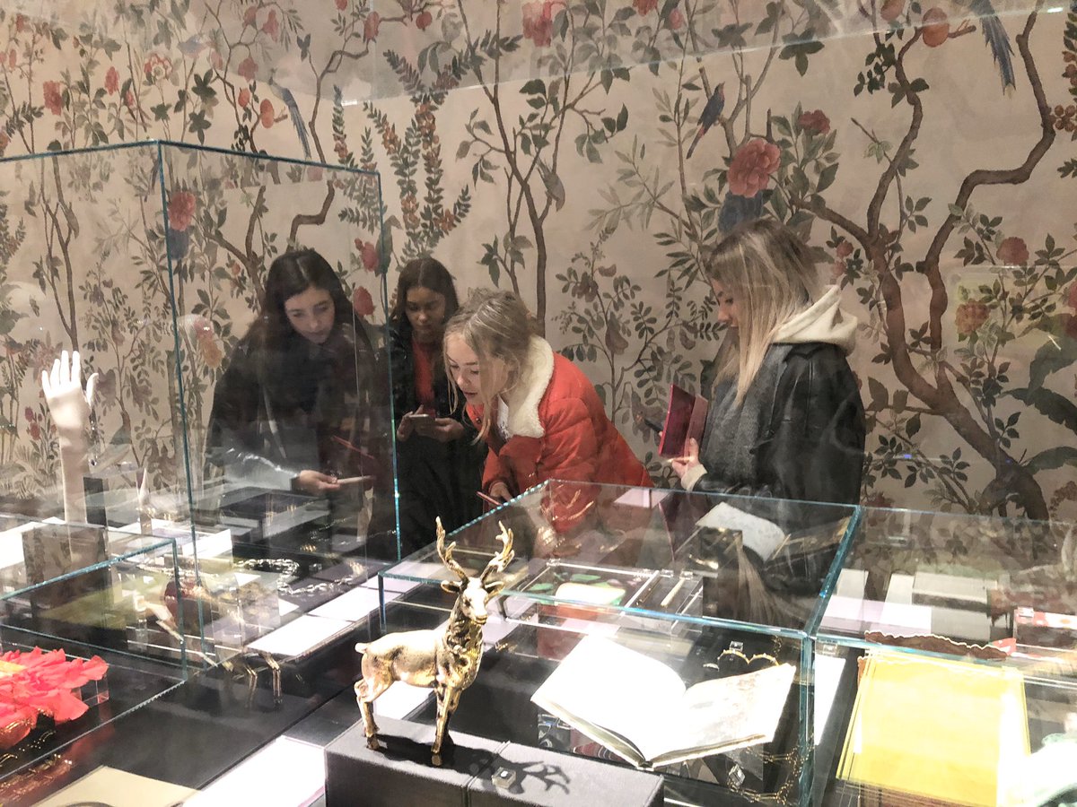 So many inspirational VM ideas at theGucci museum and store yesterday #Gucci #Fashionstudent #Florence