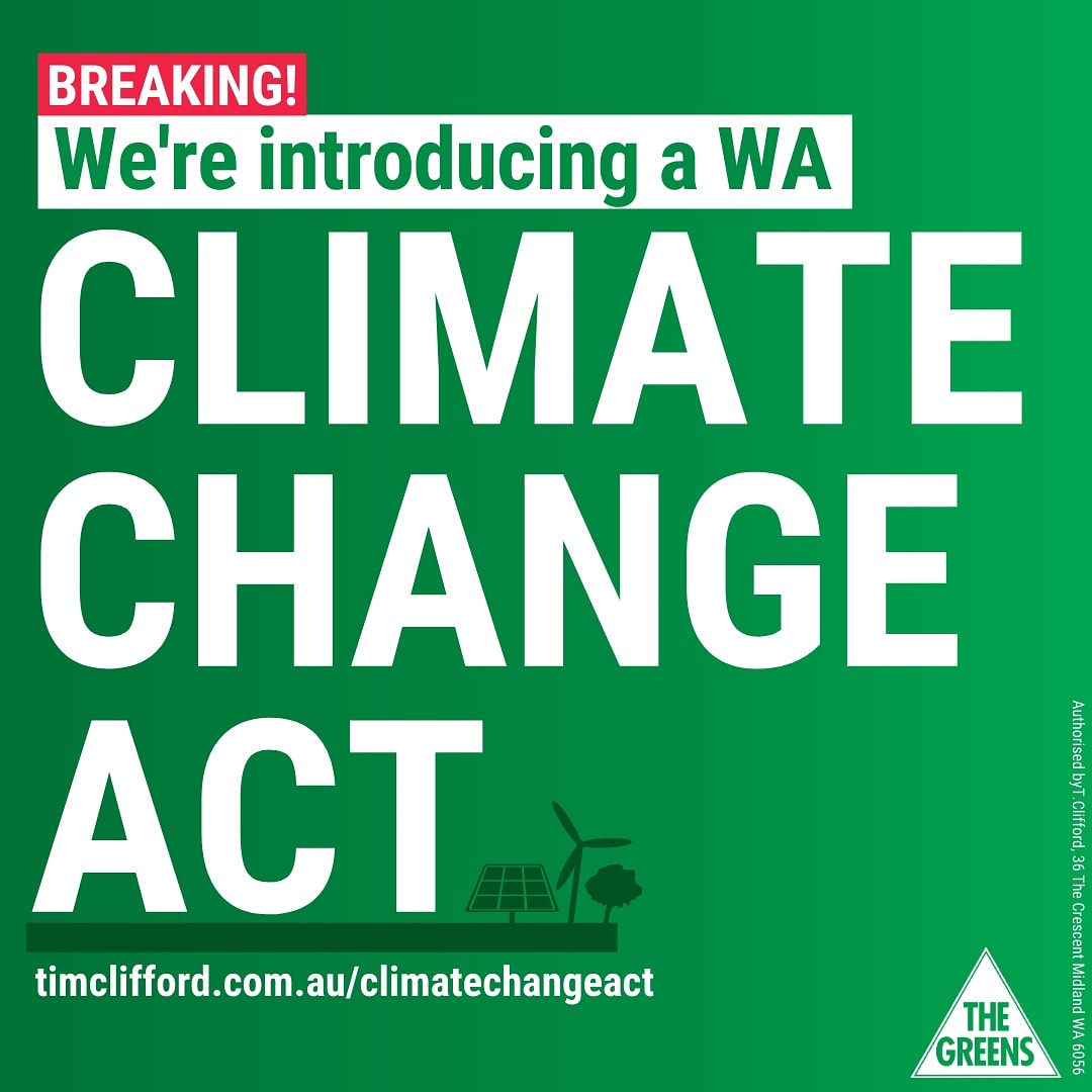 ChappleMLC's tweet photo. At the end of this month my colleague @timclifford_  will introduce a bill that'll provide a framework to transform WA to a sustainable new future. But Tim needs your help! Sign his petition to show your support for the WA #Climatechangeact.
--> https://t.co/wtBX0Nt8UD <-- https://t.co/NKMwCWGFNY