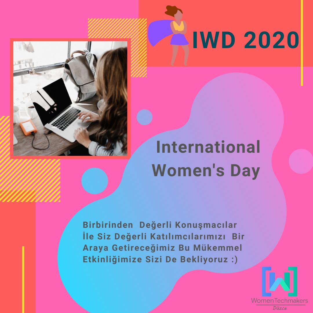 WTM IWD Düzce 2020 Bomba Gibi Geliyoooorrrr🎉🎉🎉