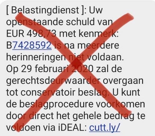 Heb je een SMS-je van de belastingdienst ontvangen omdat je zogenaamd nog iets moet betalen? Deze SMS is NIET van GBTwente. Open de sms niet, klik zeker niet op de link en verwijder de hele SMS. Meer info: bit.ly/3cl8Cf0