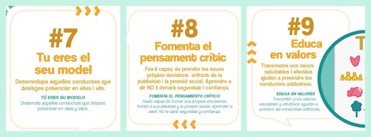 PMAdiccionesVLC's tweet photo. Feliç dimarts!! Amb aquests consells finalitzem els 9 tips que has de saber per a educar en família sobre el consum de l'alcohol #PMD #9tips #addiccions #pmdfamiliar https://t.co/wxRjljBYOn