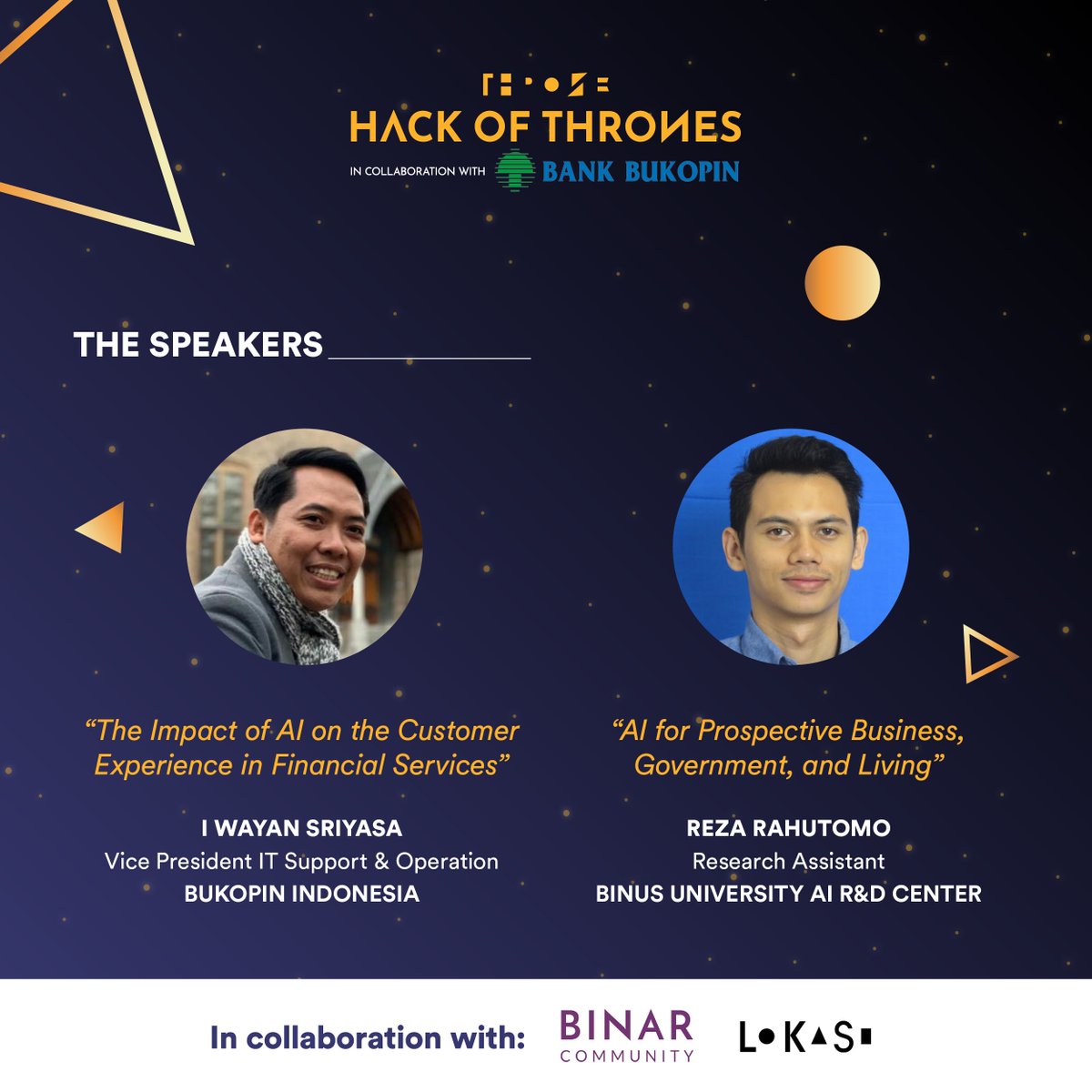kbbank_id's tweet photo. We’ve hit up Jogja and Surabaya, now we are coming to Bandung! We can’t wait to see your enthusiasm, register now at https://t.co/RcbmxrwWKE See you there!
.
#hackofthrones2020 #bukopinhackofthrones https://t.co/wsNDVpZroh