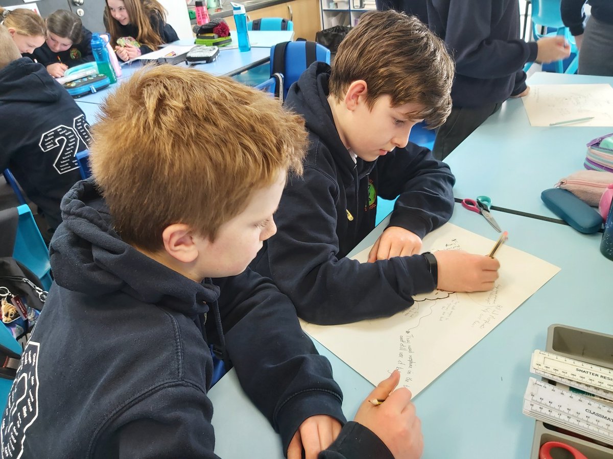 FoxCovertPS's tweet image. #p7fcps watched a video about life in the trenches and medicine available to soldiers.  We checked our listening and understanding by having &apos;graffiti walls&apos; full of information.  Well done P7!