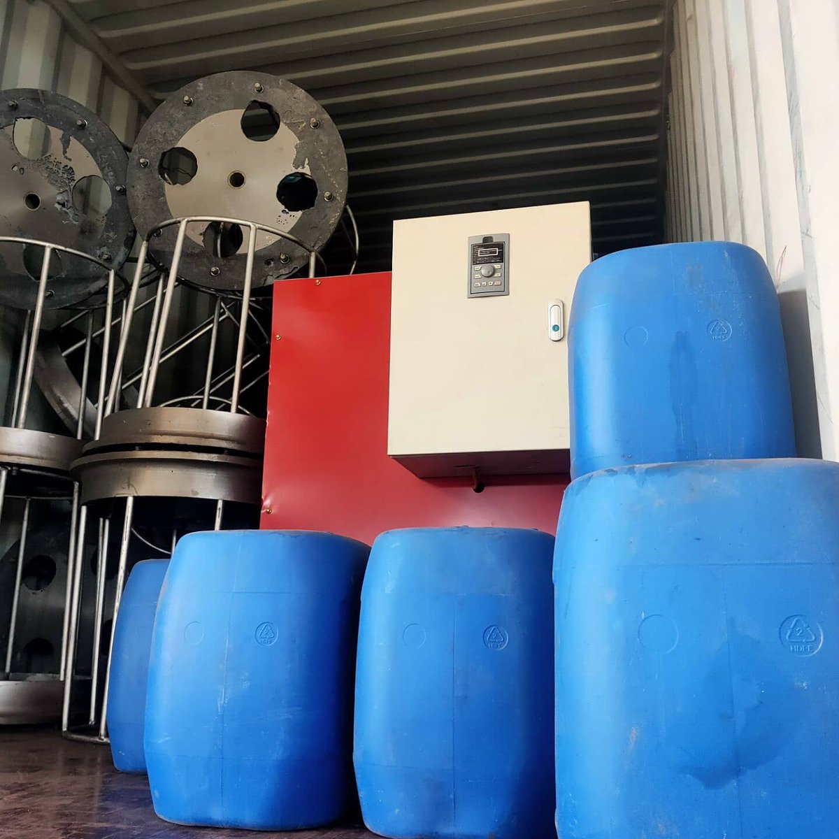 TopsCarry's tweet image. Electro Galvanized wire production line to Uganda