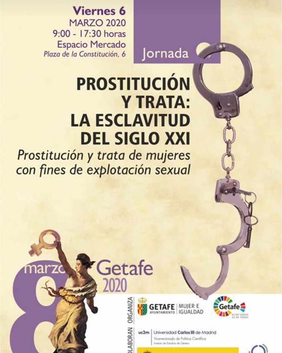 En Getafe lo tenemos claro: El Feminismo es Abolicionista.
Una vez más nuestra ciudad se posiciona en contra de la mayor explotación que sufren las mujeres.
Os esperamos este viernes 6!
La prostitución no se debate, se combate!