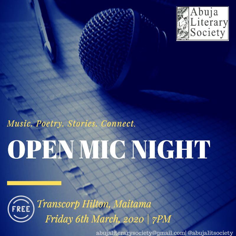 AbujaLitSociety's tweet photo. Welcome to the month of March, 💃 as usual, we would be having our Open Mic Night this Friday @hiltonabuja. Come and seize this opportunity to sharpen your literary skills through performances and constructive feedback.😉
See you there!

#ALSOpenMicNight
#TuesdayMotivation https://t.co/VC97rfKeCk