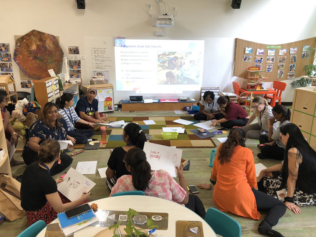PRPJ team of teachers and educational assistants learning together different ways to nurture the narratives of children | PRPJ in-house, team-defined PD #isklunited <a href="/rhondagriffin_/">Rhonda Griffin</a> <a href="/msjasmineteh/">Jasmine Teh</a> <a href="/yvonn3n9/">YvonneNg</a>