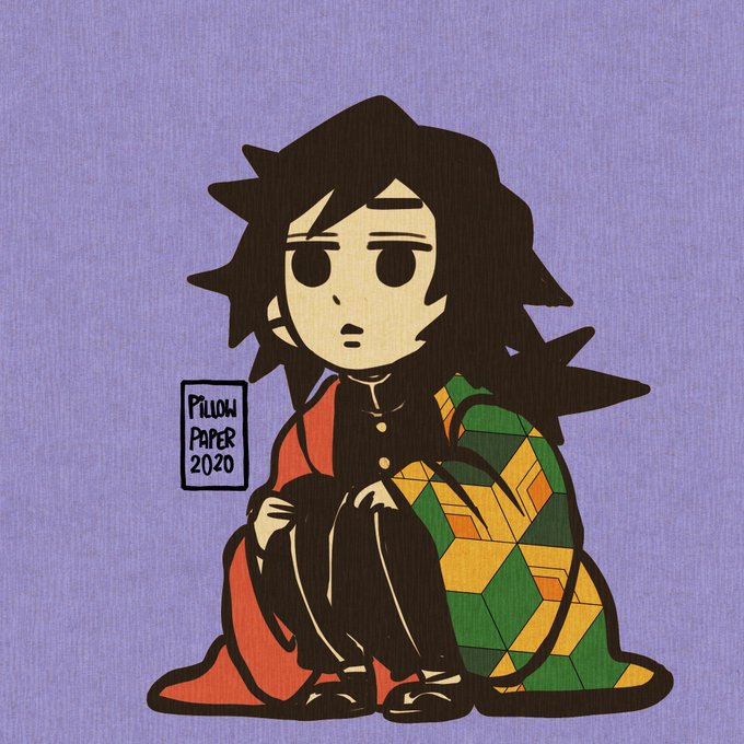 🏮 𝑷𝒊𝒍𝒍𝒐𝒘𝑷𝒂𝒑𝒆𝒓🏮 OPEN COMMISSIONS! ✨+18さんがTwitterに投稿した冨岡義勇(鬼滅の刃)のイラスト。