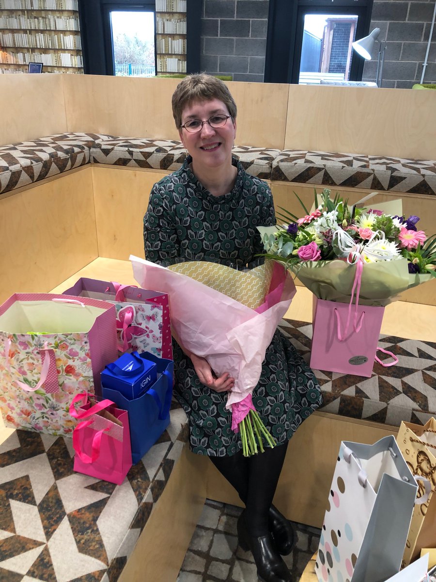 HaltonHousing's tweet photo. Well it was an emotional farewell to the lovely @CaroleG_hh today as we said goodbye after 11 wonderful years!  👋🏻 https://t.co/AxBdph1cHx