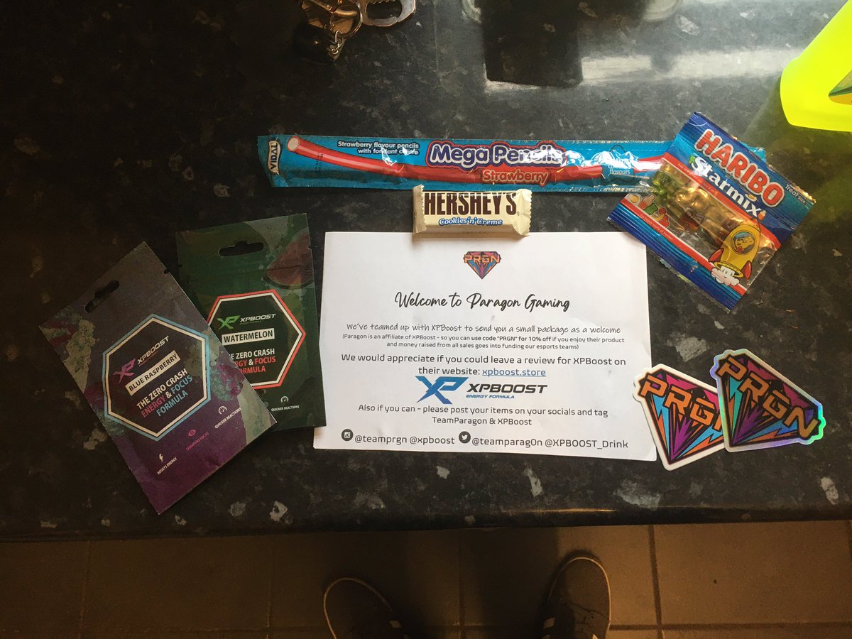 Baize_R6's tweet photo. Shout out to @TeamParag0n for the welcome pack! Waiting on that jersey now 😉 here’s to our future success! https://t.co/CHctWb2rzV
