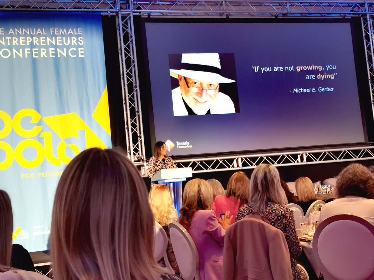 RossBoydGroup's tweet photo. Second keynote of the day from @mairead_mackle . Great to hear about the growth of her business! #BeBold20 #womeninbusiness #RBPlus #freshbusinessadvice @wibni https://t.co/a0ytfy79ma
