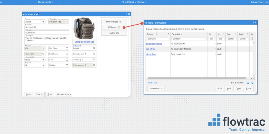 FlowTrac's tweet photo. Look how easy #Flowtrac can make your #Kitbuilding
https://t.co/MYuEXigbZY
#Kitting #Inventory #WMS #RFID #EasyKits https://t.co/ad6aq3ty0S