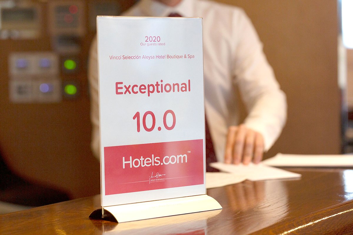 VincciAleysa's tweet photo. Hemos recibido un nuevo reconocimiento a la excelencia.
Un orgullo para toda la familia Vincci Selección Aleysa Hotel Boutique &amp; Spa.
Gracias a Expedia Group y a todas las personas que nos premian con su opinión.

#vinccialeysa #hotelboutique #costadelsol #LuxuryTravel #Spain https://t.co/X0SpaZSqnu