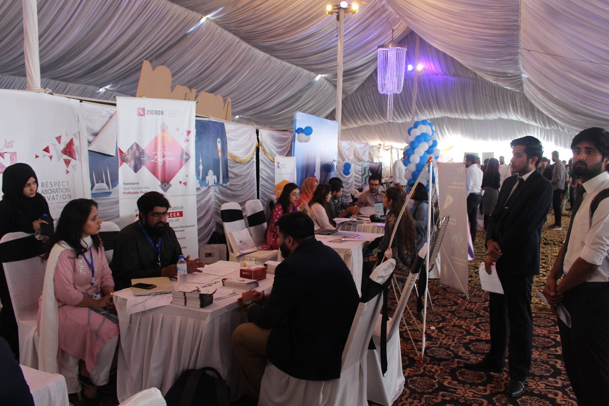 ZigronInc_'s tweet photo. Today was quite a vibrant day at #NustJobFair. We are more than amazed to explore the dynamic and versatile talent in the students of NUST. The candidates were well-versed in their specialized domain as well as their employment scope in the industry.
#jobfair2020 #nust #zigron https://t.co/Op9HsKfxUp