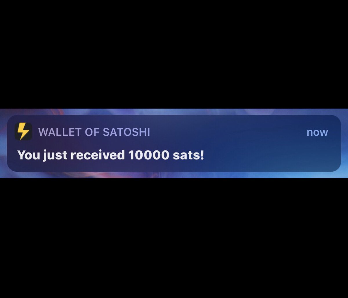 Blockchayne's tweet photo. @Bitsahara @BitsaharaFund @BitcoinAlphaDog @statisfis @Safari2Crypto @charlyhabbo @Lanzme2019 @Olugbojo2 @RakshataRhoAias #SSWB #WalletOfSatoshi #Blockchayne #BTC #Bitcoin #LightningNetwork #Thunderstruck #UsableBitcoin #PracticalBitcoin #BitcoinOfTheModernEra
#Satoshi #Bitsahara
My Favorite Push Notification!! 🤑 https://t.co/k8E4fDV40m