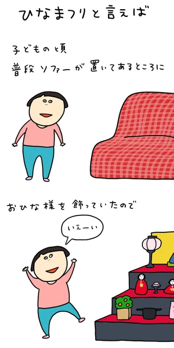 ひなまつりと言えば

私の思い出はこれ。 