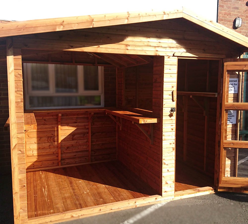 BeastSheds's tweet photo. Check out our range of Beast Bars, bring the beer garden to you this summer! get in touch today for a bespoke quote! #garden #shed #beergarden #beastbar #freedelivery #freeinstallation https://t.co/PlL9UGOSDQ