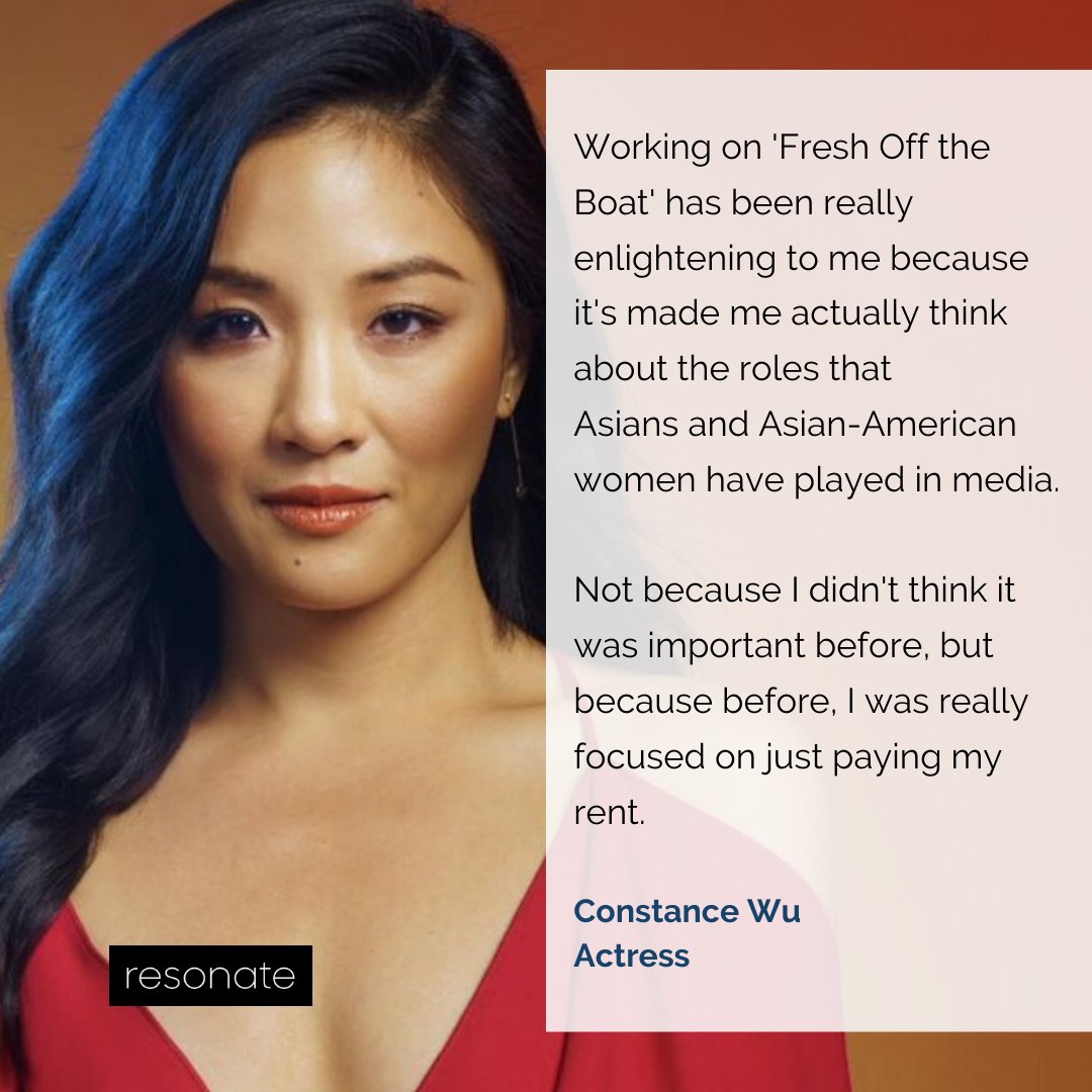 . @ConstanceWu on the impact of @FreshOffABC on her life and career 

#RepresentationMatters