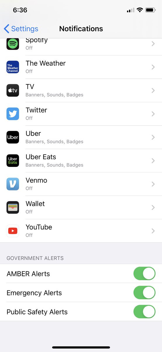 webgirlmorgan's tweet image. Important: last night this emergency alert is the only reason I woke up &amp;amp; was able to take shelter bc a tornado was on the ground. I encourage anyone to enable this setting on your phone, it could save your life! 

settings &amp;gt; notifications &amp;gt; scroll to bottom &amp;gt; enable alert