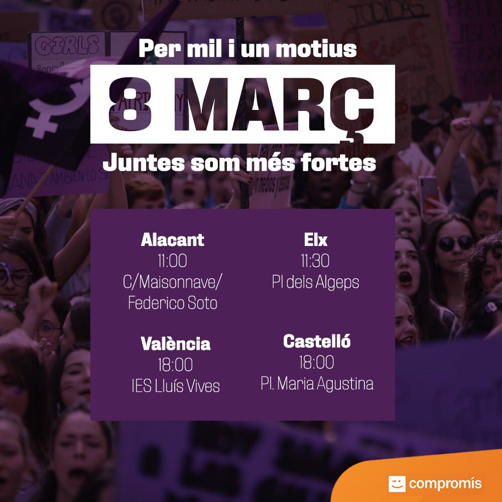 Compromís tweet media