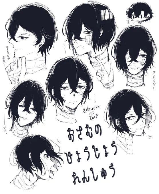 らくがき太?
osmのいろんな表情 