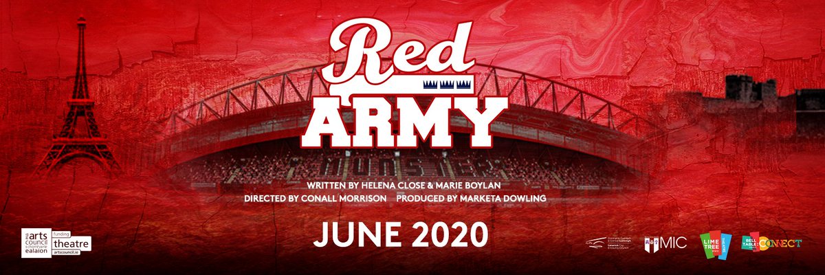 LimeTreeTheatre's tweet photo. @CoraFenton @FrancesHealy @Minisavage @Limerick_ie @thegafflimerick @CallBackTheatre @MarieBoylan @LimerickArts @artscouncil_ie @thomondstadium #RedArmyPlay is shaping up to be a fantastic production, we are so excited to start rehearsals early May.
Tickets are selling so be warned, book in advance to avoid disappointment.
๐ Click to book: https://t.co/4AJVlfRDHr https://t.co/DQt3p2CXjA