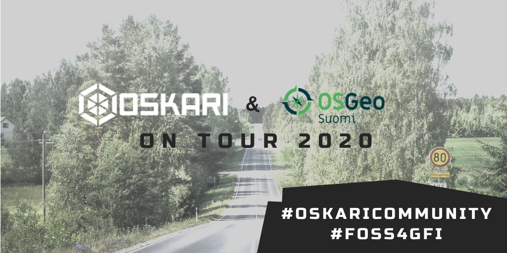 oskari_org's tweet photo. Oskari & #OSGeoFI tour goes to Oulu and Helsinki! In Oulu 21.4. we are part of northern Finland's GIS afternoon (Oskari workshop will be held in the morning). In Helsinki 23.4. the tour event will also be the Oskari Community Day. Handy. https://t.co/f297X8eUTd
#oskaricommunity https://t.co/W06VUfQ3Pz