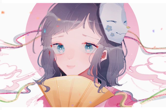 𝘈𝘴𝘢さんがTwitterに投稿した真菰(鬼滅の刃)のイラスト。