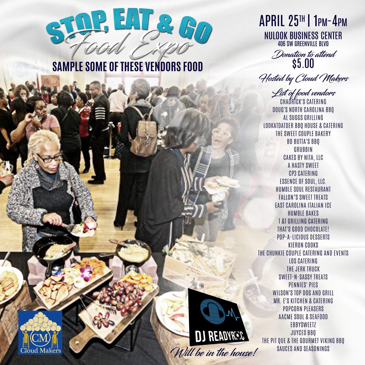 LydiaRHarris1's tweet image. #stopeatandgofoodexpo 
#cloudmakers