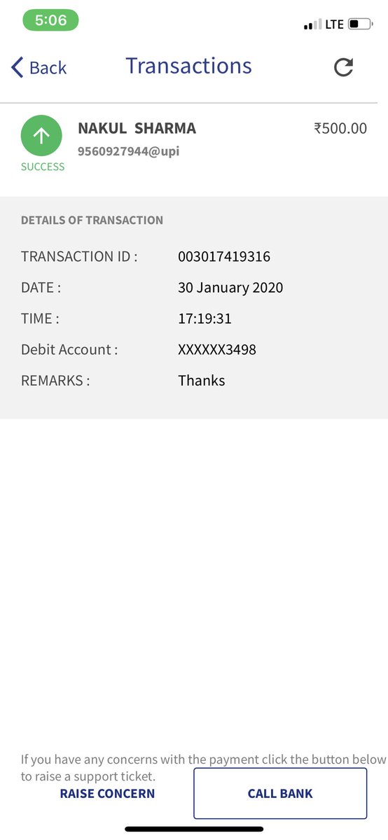 rakeshn64712353's tweet photo. I have transferred this amount to my friend from my ⁦@HDFC_Bank⁩ to ⁦@TheOfficialSBI⁩ through ⁦@NPCI_BHIM⁩ amount debited from my account but not Received to Beneficiary.
Please all of you look in to this matter and solve it ASAP. https://t.co/OP2TnCMBWY