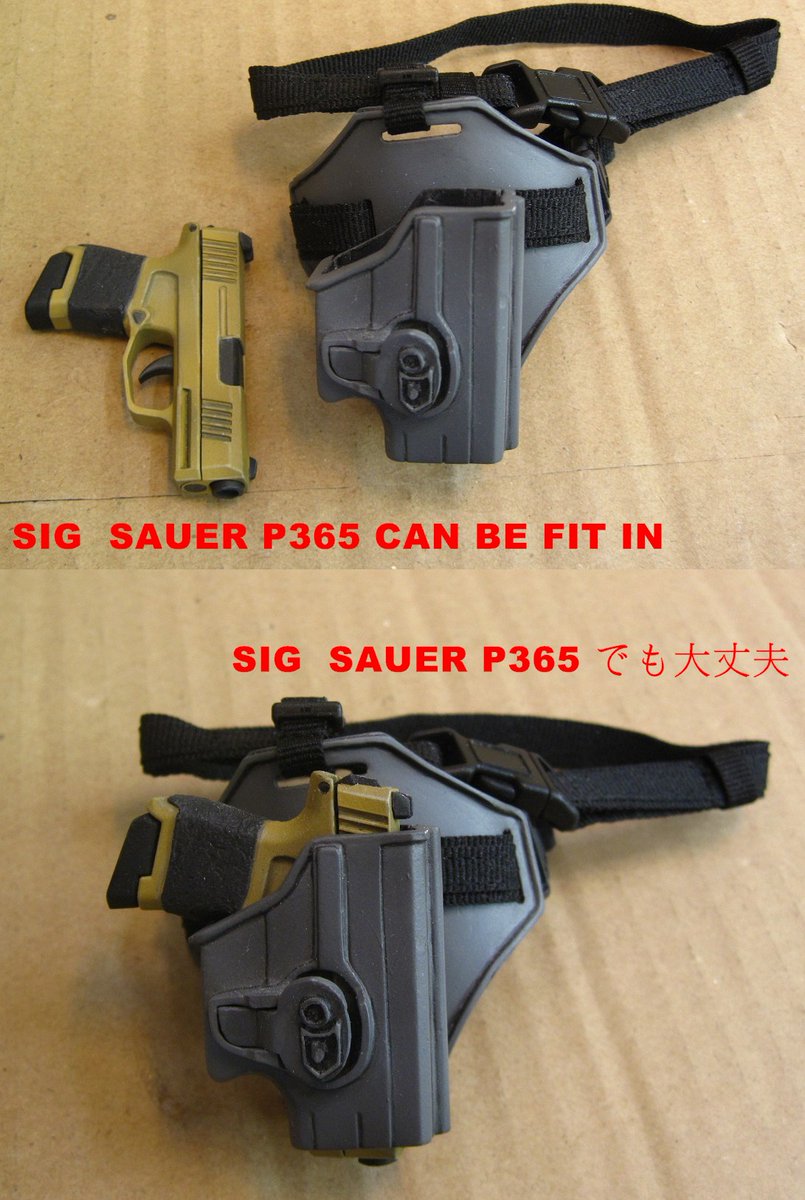 dreamdoll6's tweet photo. I MADE A NEW TACTICAL HOLSTER FOR SALE AT I DOLL VOL.58 TOKYO 
アイドール東京58で販売するための新しいタクティカルホルスターを作りました。
がりとさんのGLOCK 43 TTI CUSTOM /STI 2011/SIG SAUER P365 は大丈夫です
DRAGON MODELS G17 も大丈夫です
#アイドール東京 #武装ドール #がりと https://t.co/YI4JTjRZwu