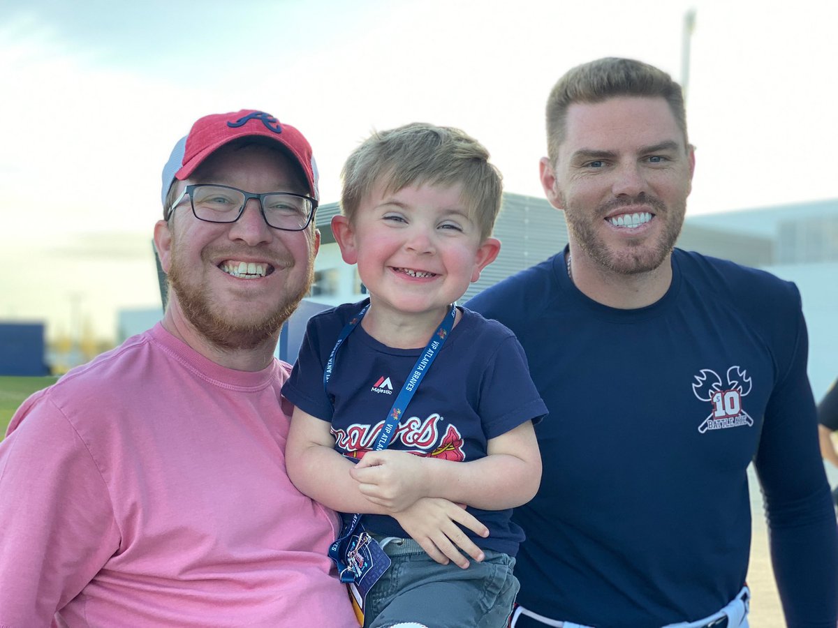 m_sully23's tweet photo. @cravetheauto Had a great time with my son at #BravesSpringTraining in North Port! Players were great to us! https://t.co/jlBbYcvGhs