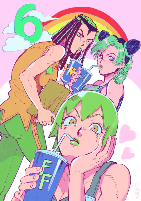 ✑6部トリオ
✑手を切る前のよしかげ
✑虹村兄弟の表情集
お題箱ありがとうございました 