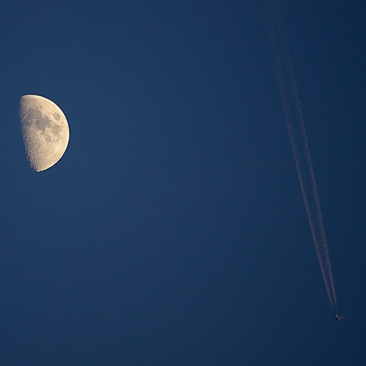 Le_DamS47's tweet image. Moon and Airplane 🌓✈️ 
Summer 2019 #MoonLovers #astronogeek