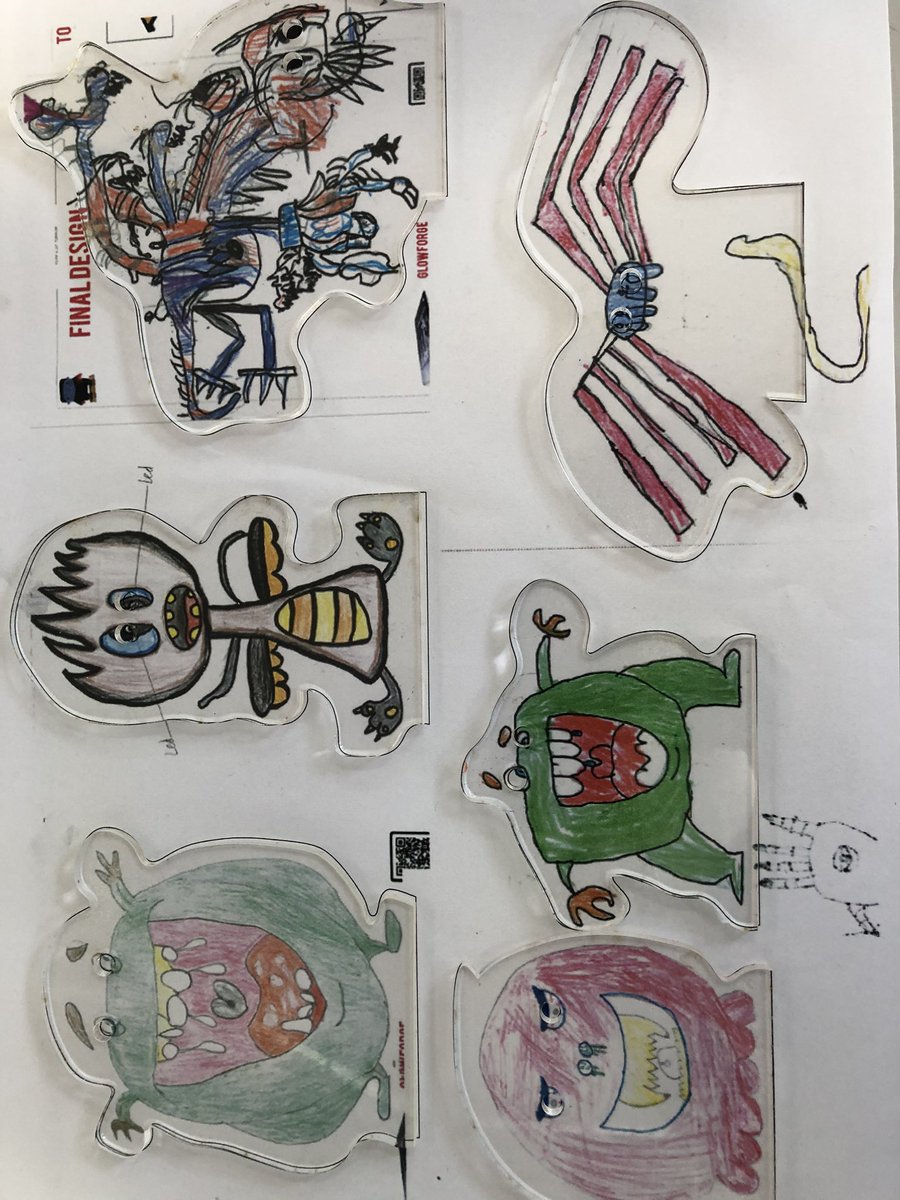 DLSjsyDT's tweet photo. @DLSjsyDT @DLSYear6 finishing off their DT Terror project with some amazing designs for their monsters , adding their circuits next lesson https://t.co/VAr31IukoG