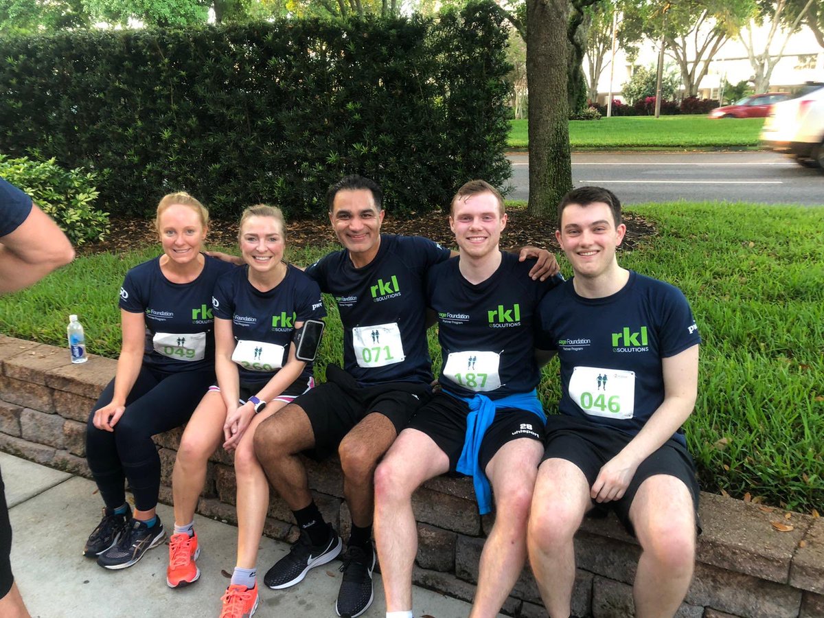 Sbrush22's tweet photo. Amazing turnout for the @sagefoundation #sagepartnersummit Fun Run benefiting @soldiersangels Thank you to our @SagePartners, Sponsors and Sage colleagues for joining! ❤️ https://t.co/A55NMTh5hv