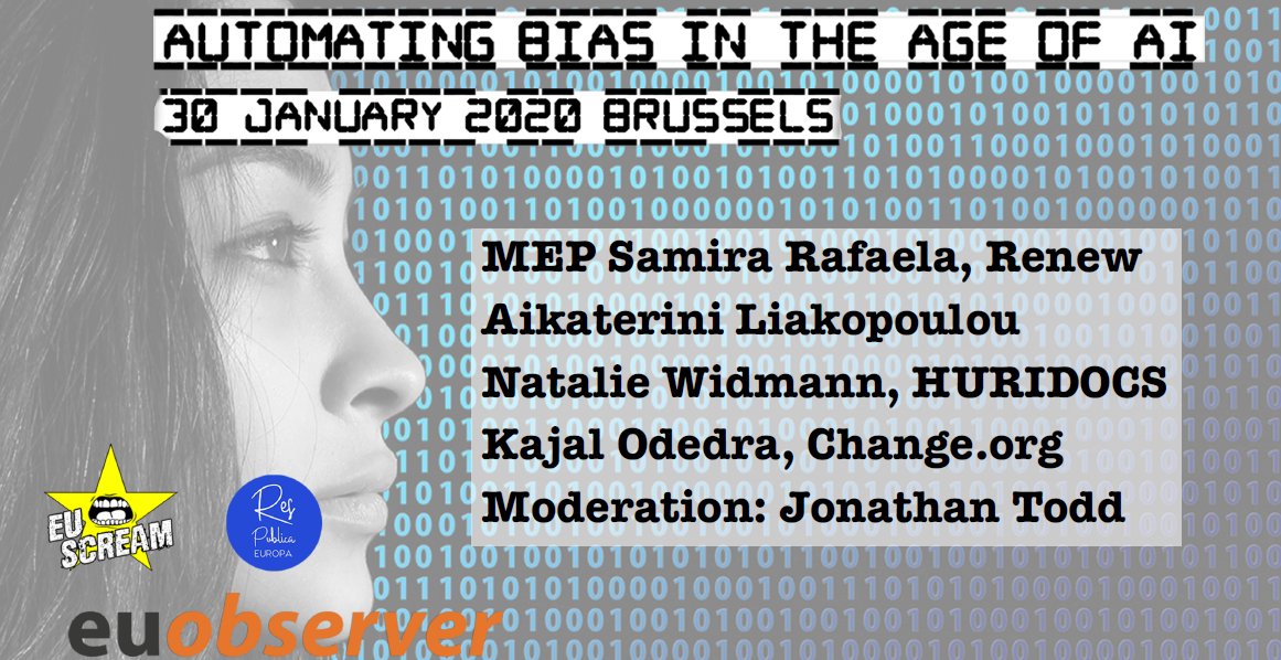 Brussels aims to curb bias in AI, and women are increasingly engaged, <a href="/Forbes/">Forbes</a> reports. But scepticism about governments' understanding of AI linger. We’re glad our Automating Bias event with <a href="/ResPublica_EU/">Res Publica Europa</a> contributed to <a href="/Cniethammer/">Carmen Niethammer</a>'s excellent story. bit.ly/2PCac2w