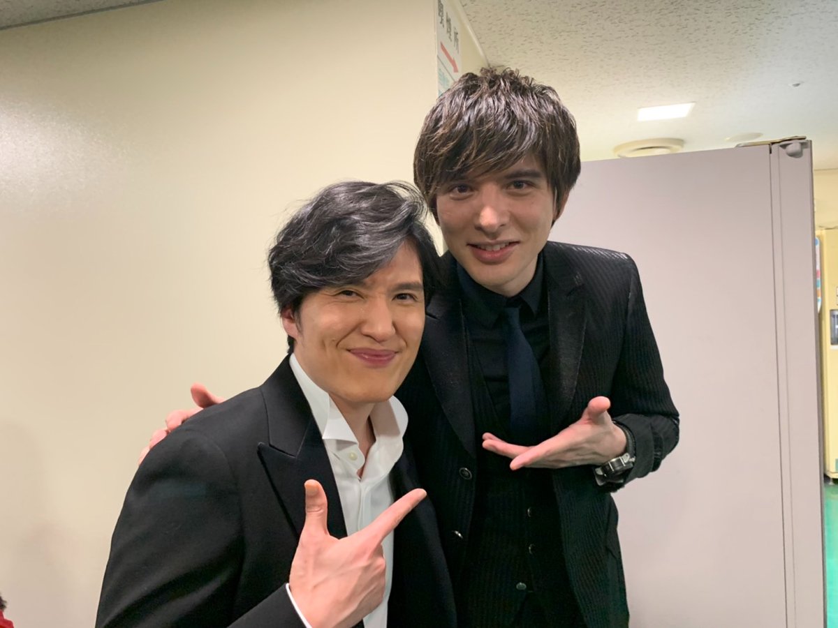 ShinyaKiyozuka's tweet photo. #うたコン の思い出
本当に素敵な様々なアーティスト様達との共演、大変に幸せで御座いました!
セッションしてる時、またいつもと違う種類の幸せを感じる!
#島津亜矢 さん
#城田優 さん
#祭nine
#Kitori https://t.co/ta9Hm8X7i9