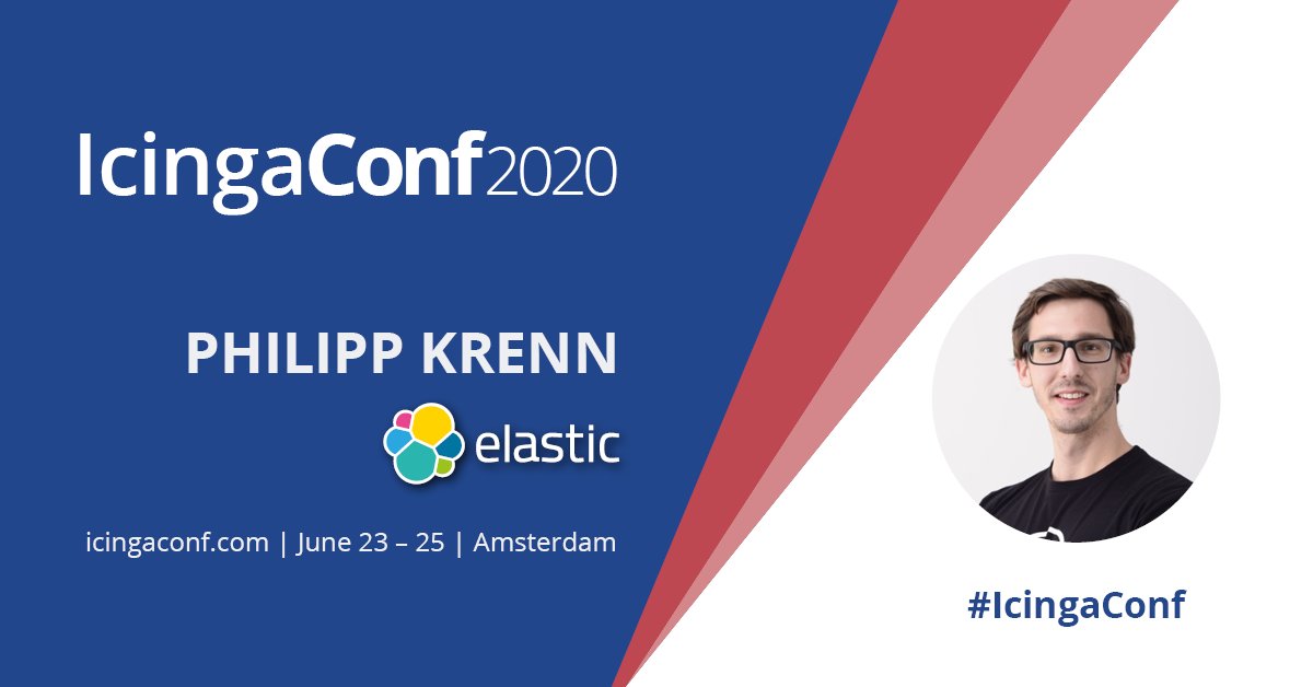 icinga's tweet photo. ‼️Introducing Philipp Krenn @xeraa ! 📣Don’t miss "Observability is More than Logs, Metrics & Traces", folks! Grab your tickets and join us in #Amsterdam! 👉 https://t.co/GTvICrKAsj @elastic #icingaconf #monitoringlove https://t.co/fdtywTJCRS